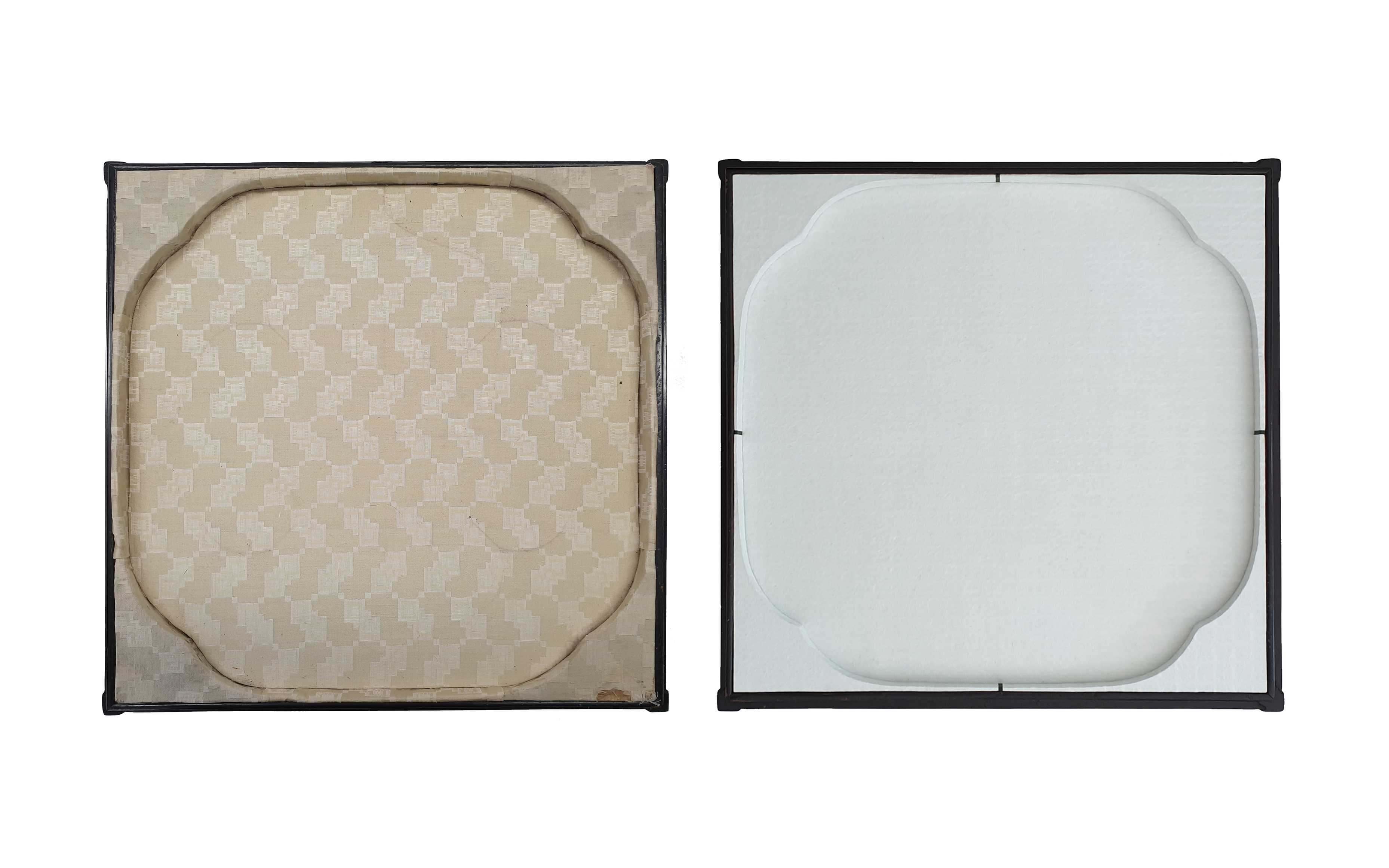 <p>E﻿rneuerung des alten Inlays für verschieden geformte Jadeschalen. Auftragsarbeit 2024</p>