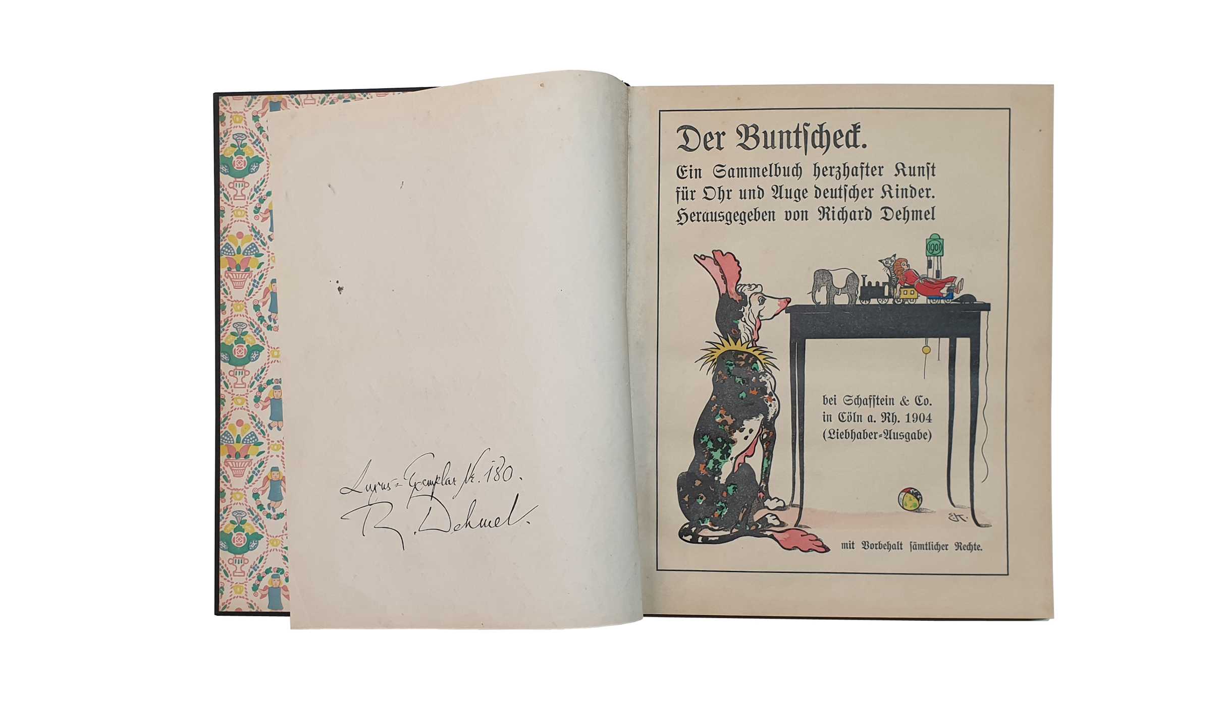 <p>A﻿blösen der TESA-Verklebungen, Entfernen der rostigen Klammern, rostige Stellen aus dem Papier entfernen und Schließen der Löcher mit Japanpapier, Fadenheftung, Sicherung und Ergänzung der Original-Vorsatzpapiere, Erneuerung des Einbandes (Pappband) unter Verwendung der Original-Bezugspapiere. Auftragsarbeit 2024</p>